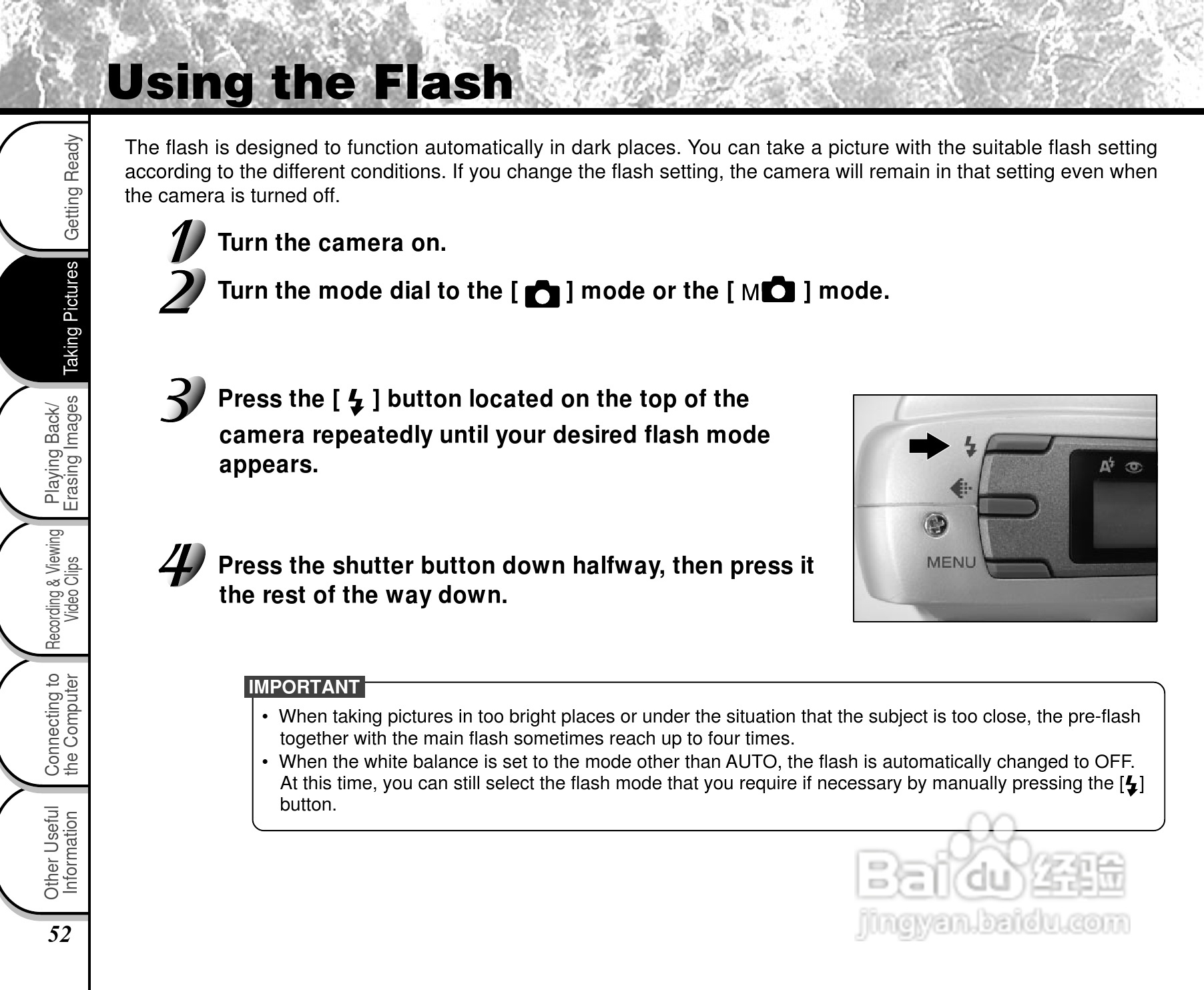 东芝PDR-2300数码相机使用说明书:[6]