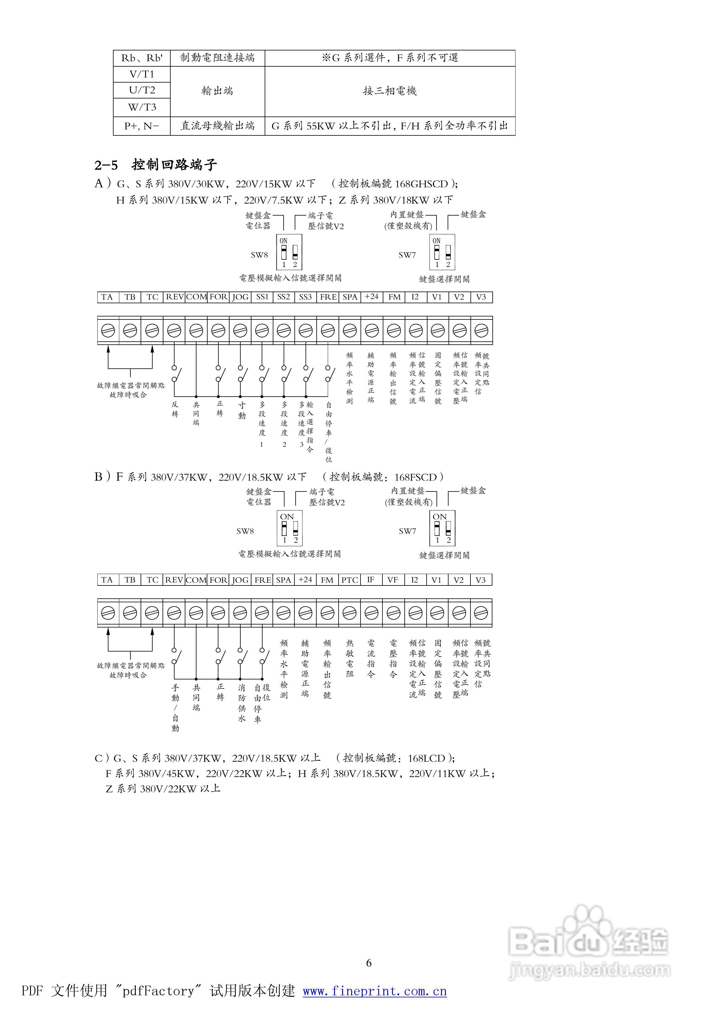 168系列使用说明书:[1]