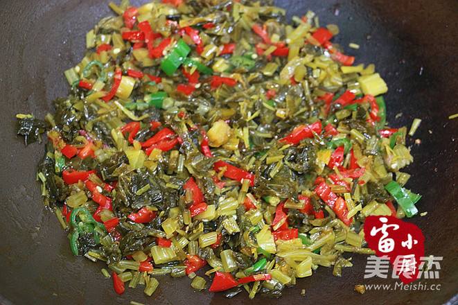 雪菜炒牛肉的做法