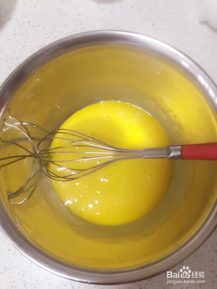 8寸戚风蛋糕的做法