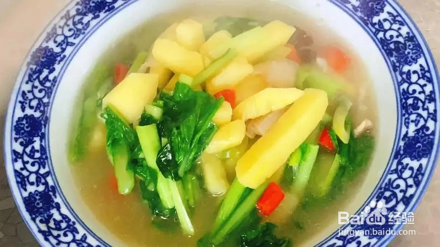 小白菜土豆汤