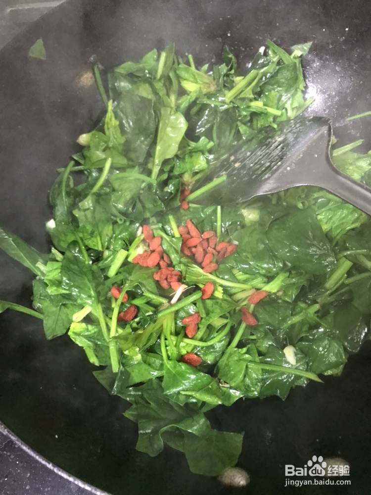 诱惑味蕾的清炒菠菜