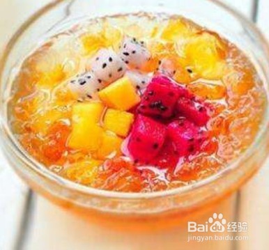 桃胶皂角米的做法