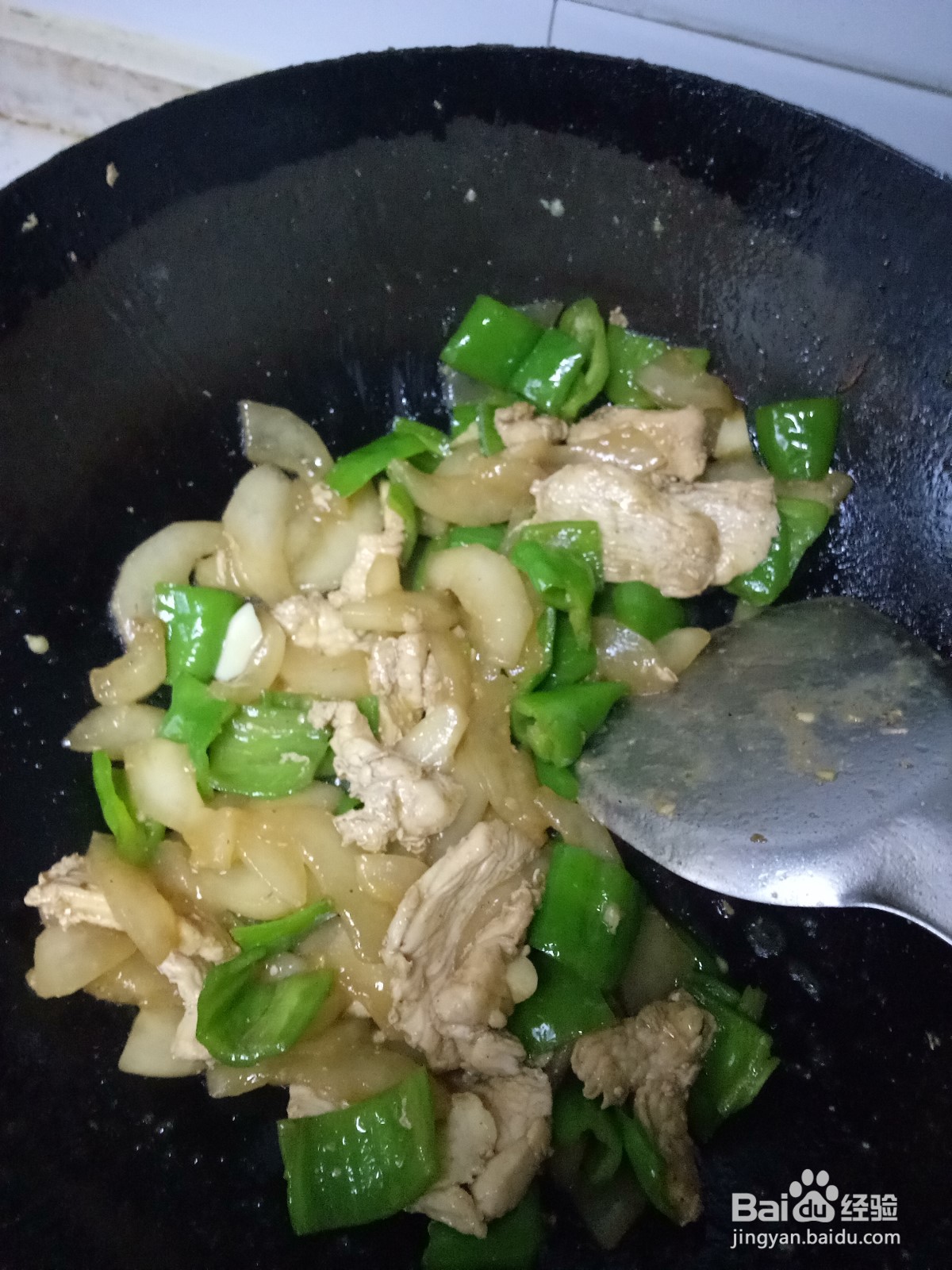 黄瓜青椒炒鸡胸肉