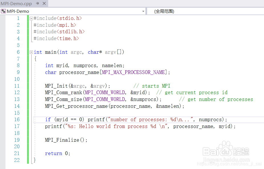 VS 2017中使用OpenMP和MPI编程的配置过程