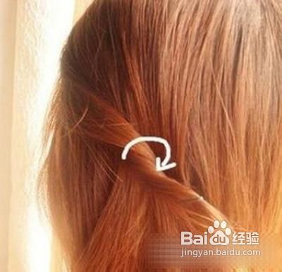 甜美优雅简单的盘发发型教程