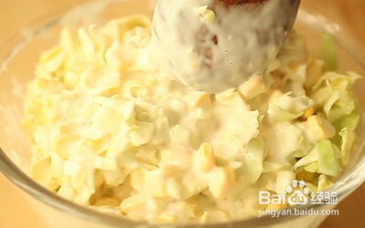 卷心菜大阪烧的制作方法