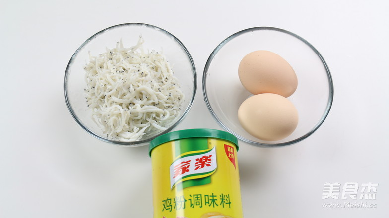 【金银满盆】银鱼炒鸡蛋