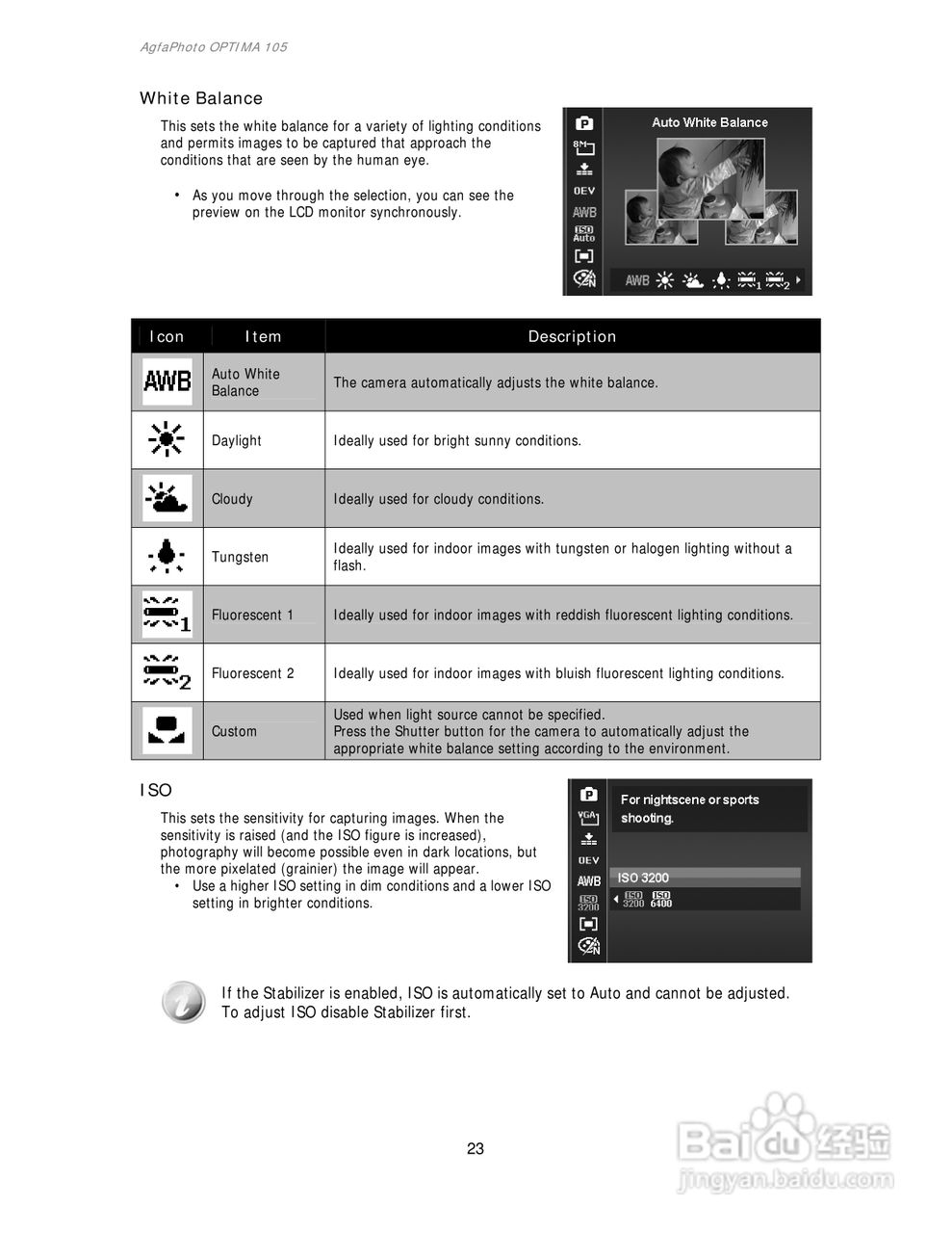 爱克发AgfaPhoto OPTIMA 105数码相机使用说明书:[3]