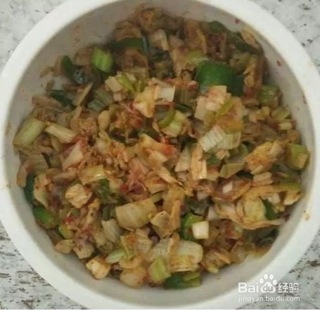 白菜粉条素包子咋做香