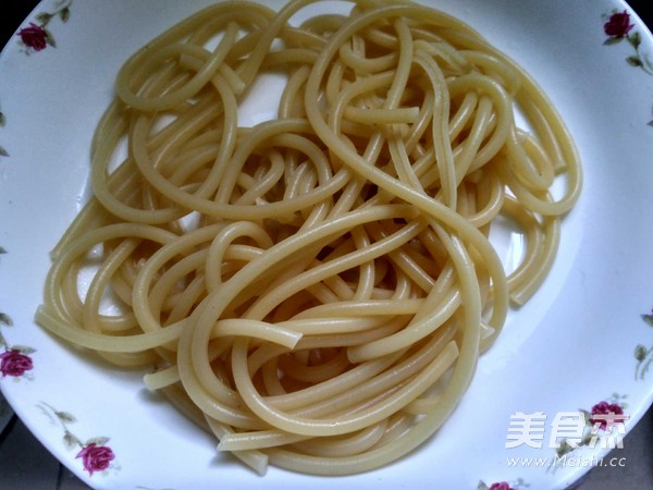 香菇番茄意大利面