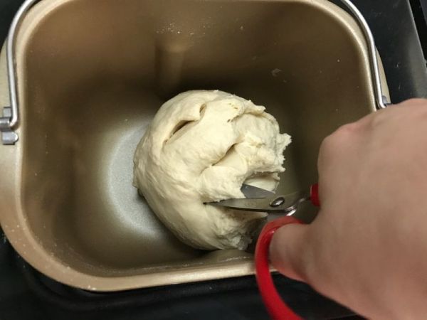 葱香芝士肠仔面包