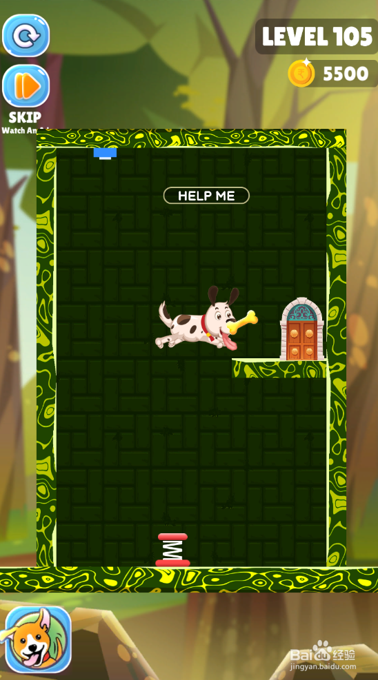 Save The Puppy的LEVEL 105怎样通关？