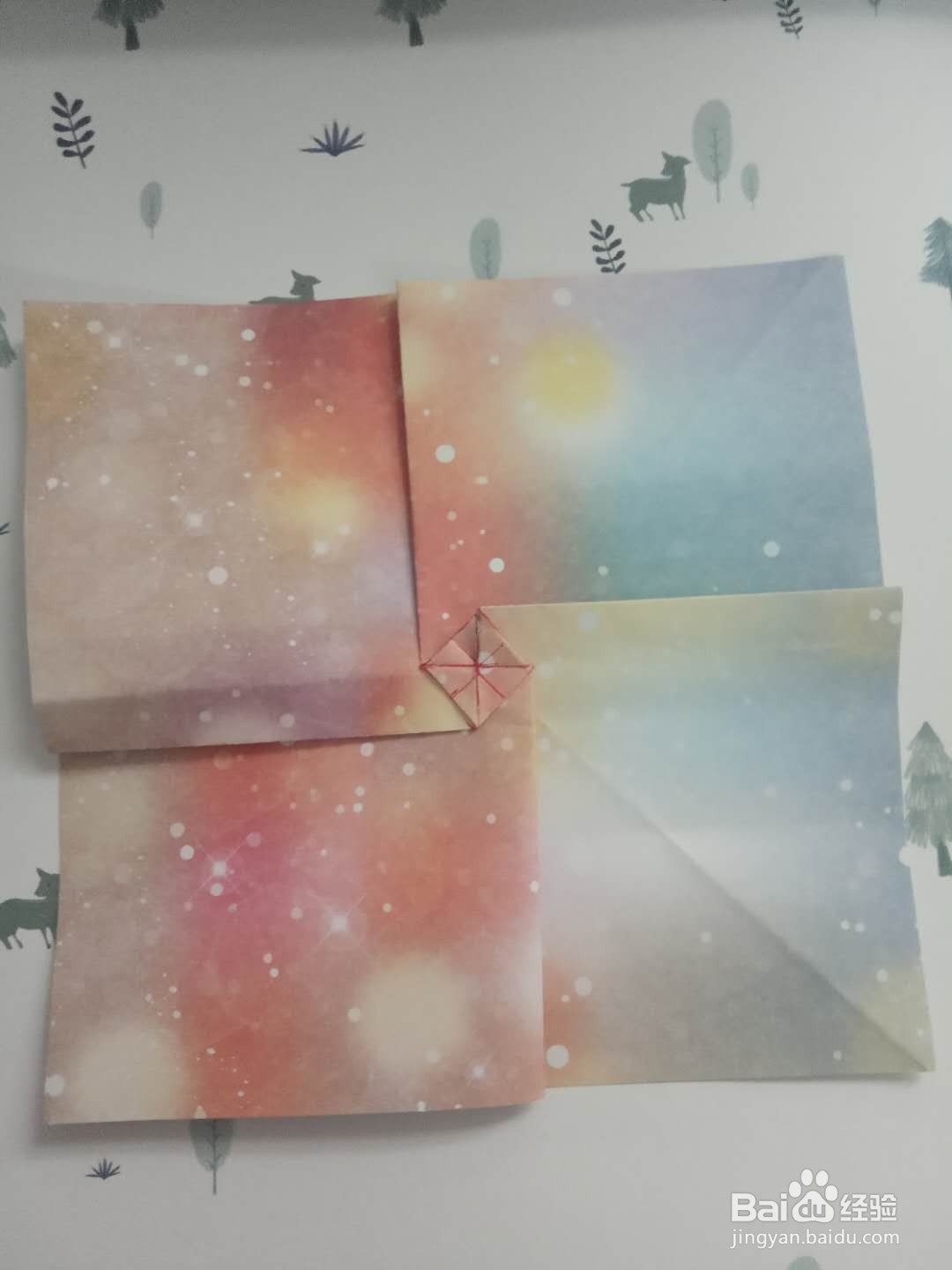 如何折玫瑰花