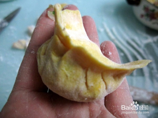 南瓜玉米馅儿饺子