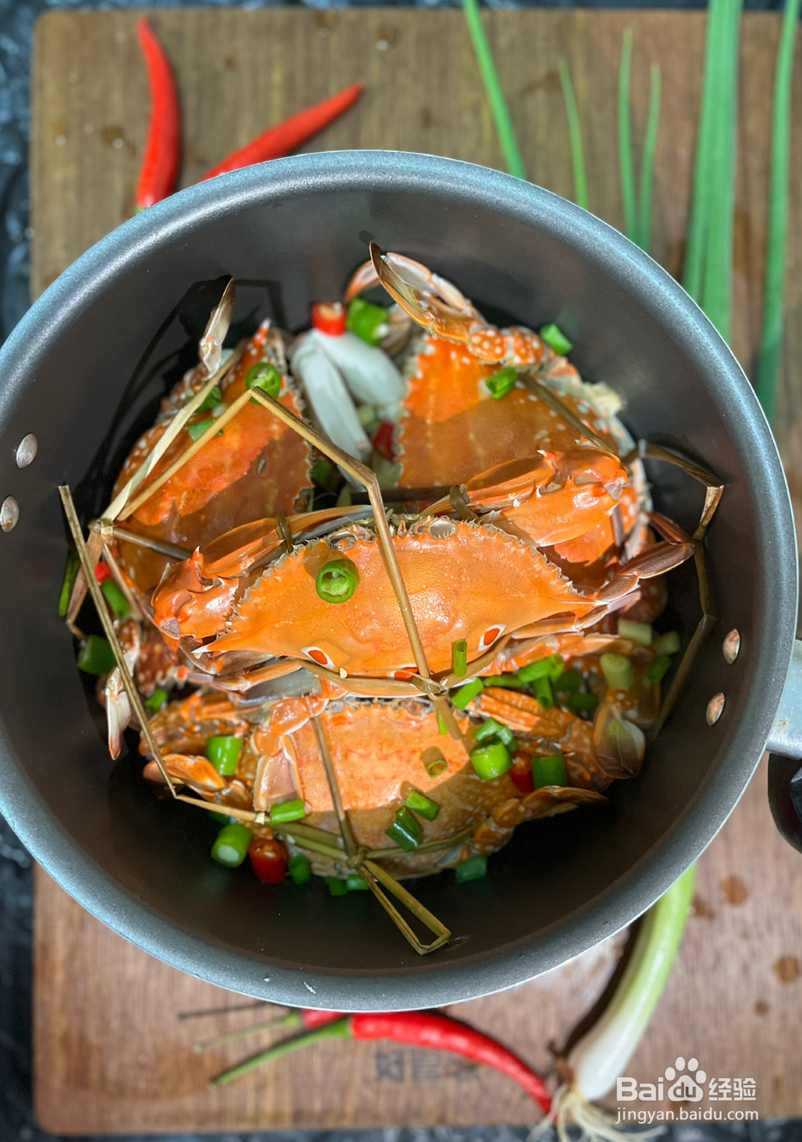 海螃蟹蒸油豆腐的做法