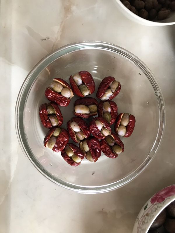 椰蓉枣夹山药豆