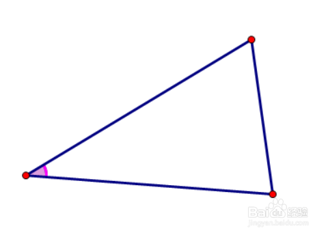 如何用几何画板度量角度