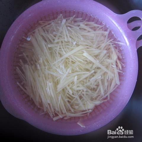 肉丝炒土豆丝的做法