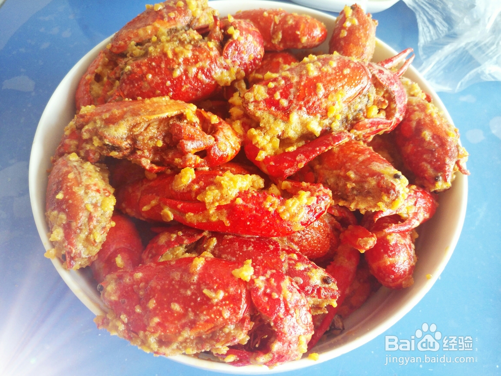 海鲜教程之蛋黄龙虾的做法