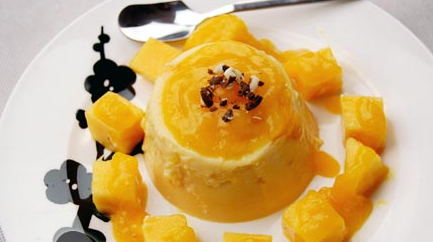 芒果布丁是怎么做的