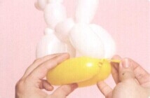 魔法气球造型系列之气球小木马