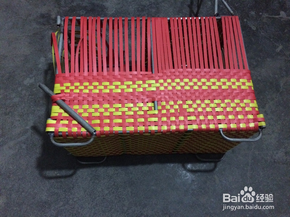 翟福会手工编制钓箱的方法