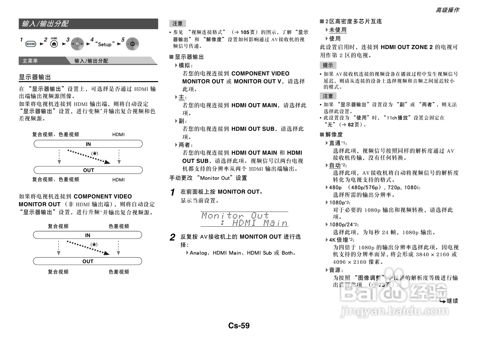 安桥功放说明书 型号图片