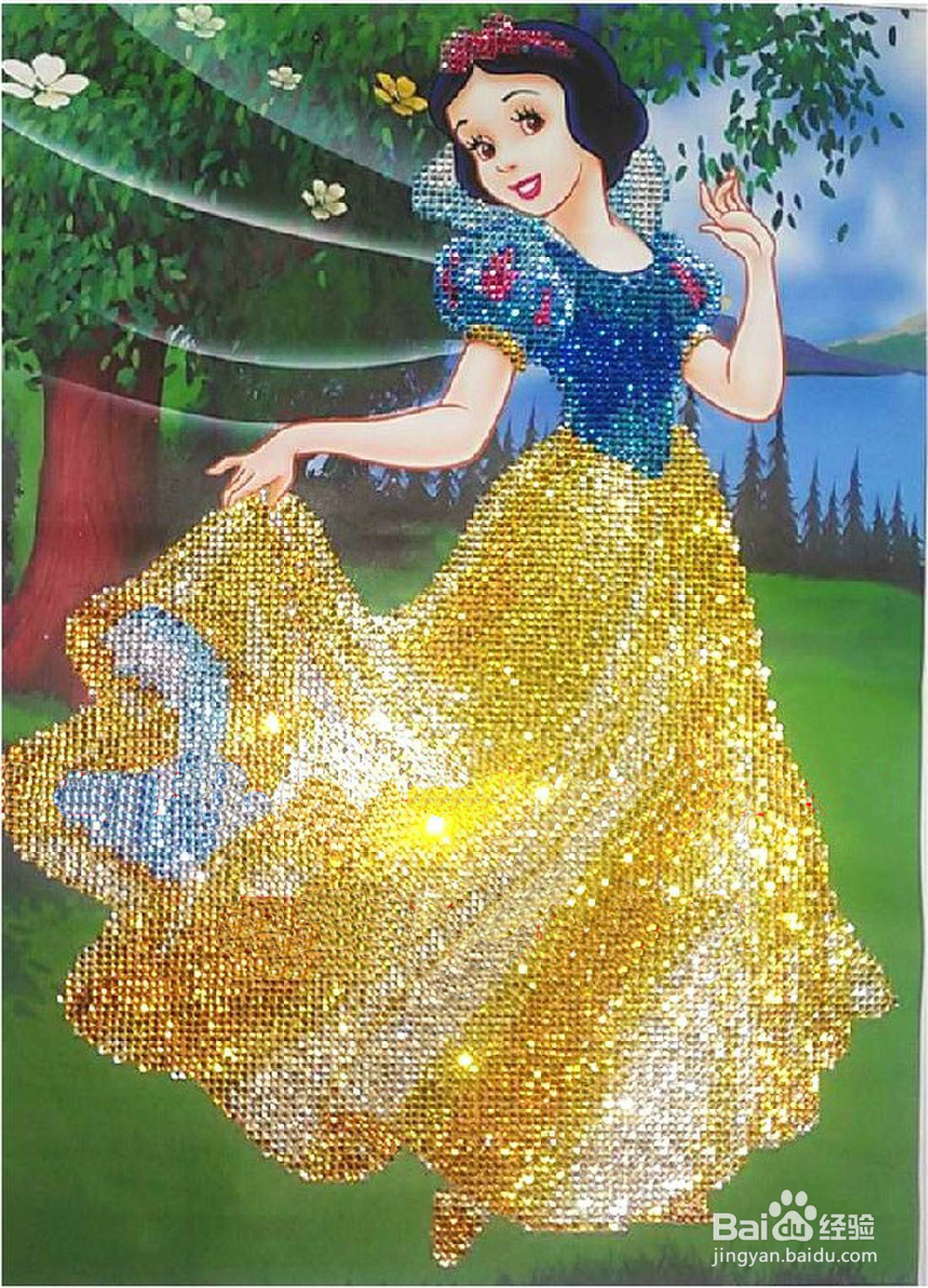 如何画钻石画