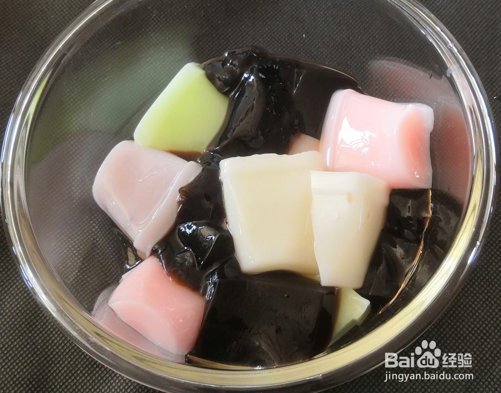 布丁果冻西米露的做法