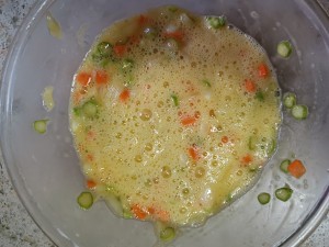 食补佳品洋葱圈鸡蛋饼的做法