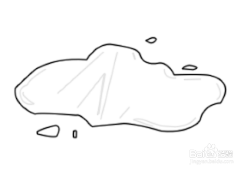 如何用ps制作水坑?