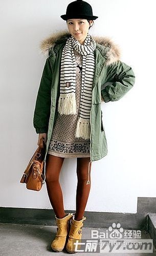女士围巾怎么围好看,时尚冬装如何搭配围巾?