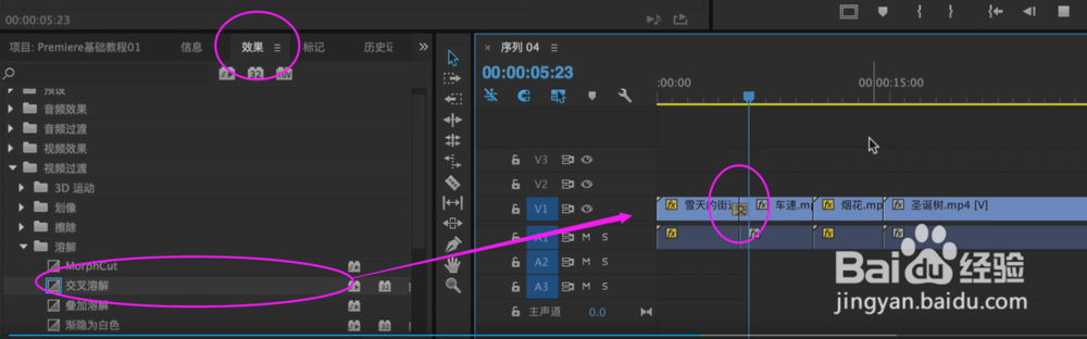 Premiere视频剪辑教程，如何给视频加特效（4）