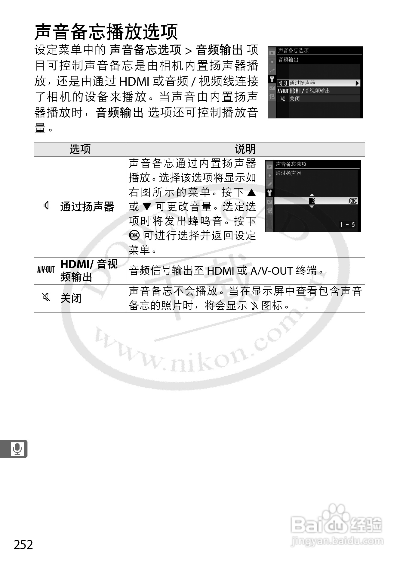 尼康D3S数码相机使用说明书:[29]