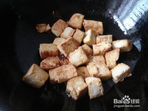 生煎豆腐——舌尖上的家常味道