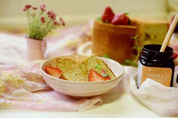 蜂蜜酸奶戚风蛋糕