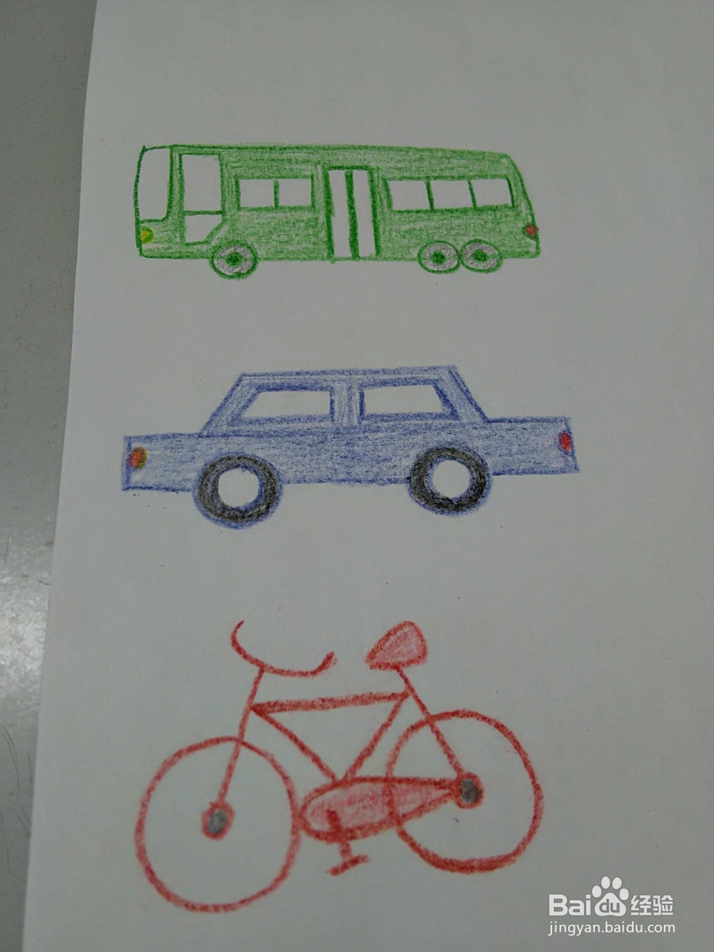 各种车简易画教程