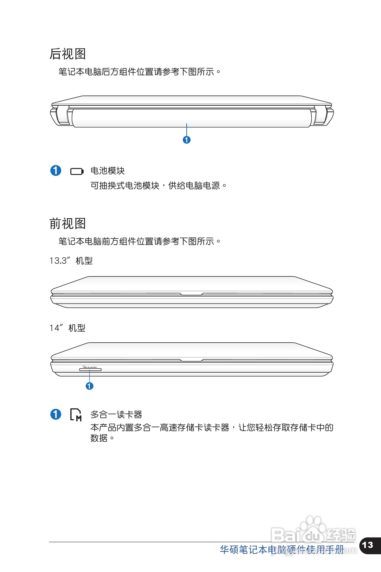 华硕 U31SG笔记本电脑说明书:[2]