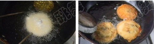 福州传统风味小吃-紫菜海蛎饼