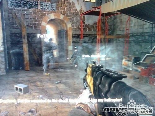 《使命召唤6》全十七关攻略：[2]Team Player