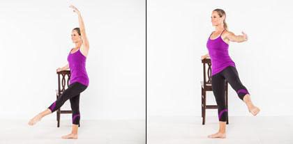 居家减肥操 拉伸身体塑造纤细苗条身材