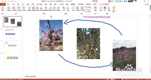 ppt怎样快速交换两张图片的位置