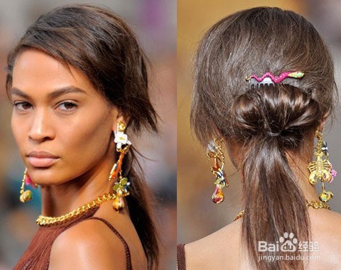 偷学T台大牌发型 一周束发天天变花样