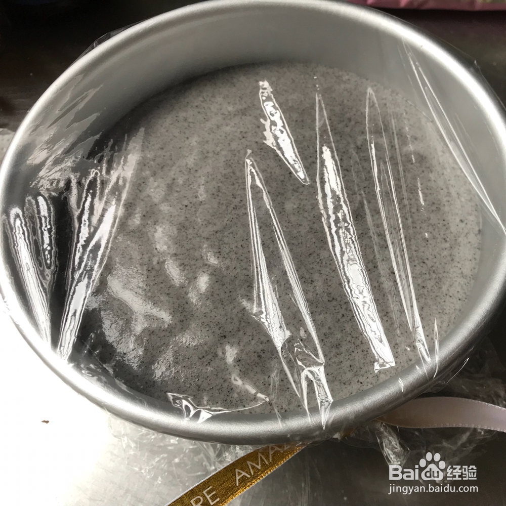 好吃到光盘的桂花香黑米蒸蛋糕