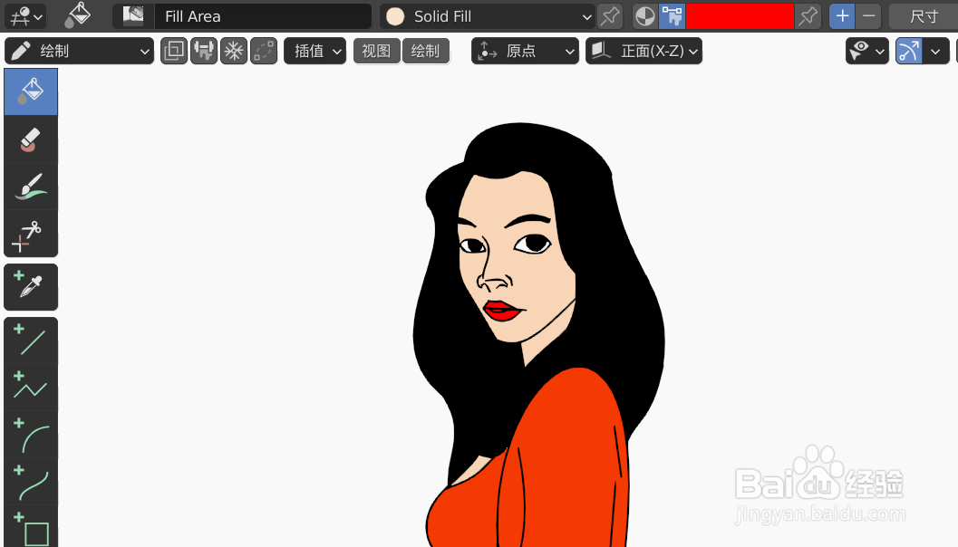 如何使用blender2.9快速设计美女阿姨简图模型