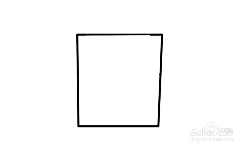 如何画出一个绿色帆布袋？