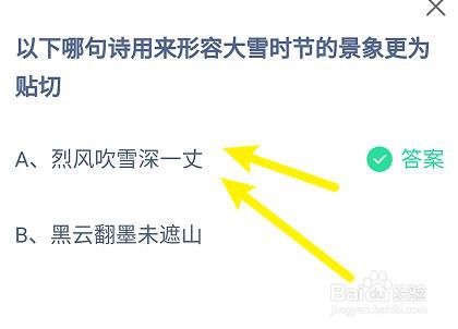 以下哪句诗用来形容大雪时节的景象更为贴切?