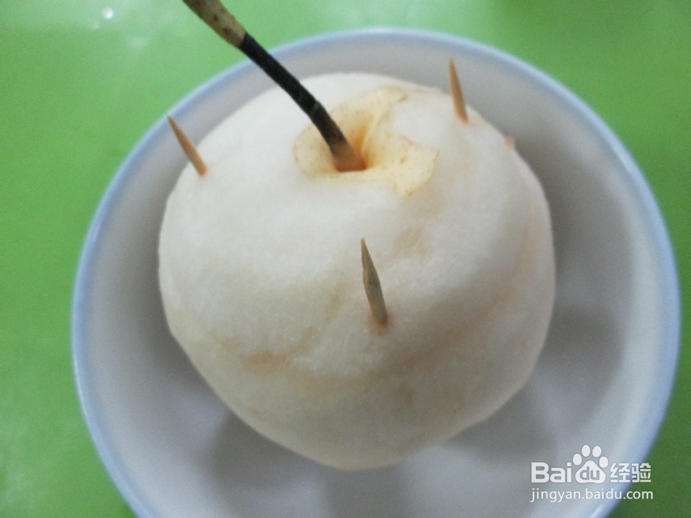 清蒸冰糖雪梨的做法