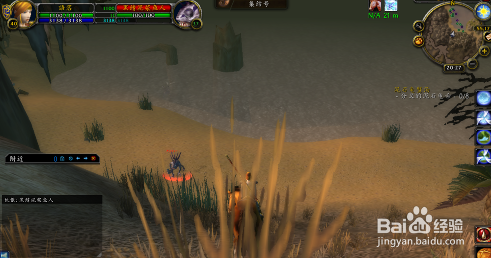 wow沉泥沼泽的法师A怪地点鱼人村在哪？